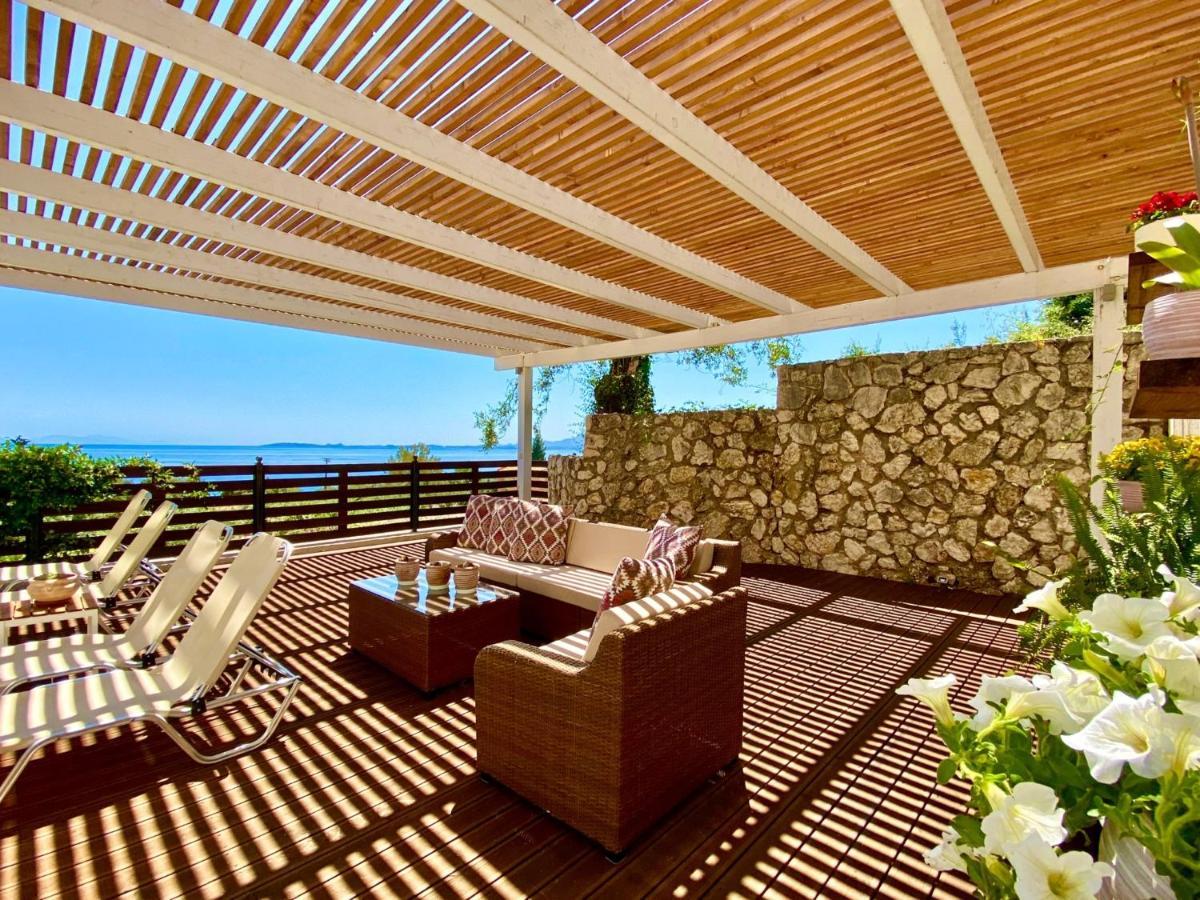 Villa Barbati Dream With Private Pool By Dadovillas Pyrgi  Exteriér fotografie