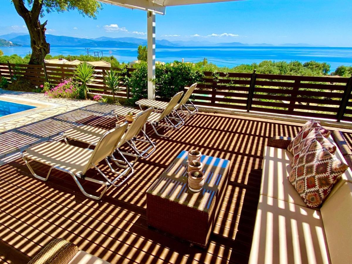 Villa Barbati Dream With Private Pool By Dadovillas Pyrgi  Exteriér fotografie