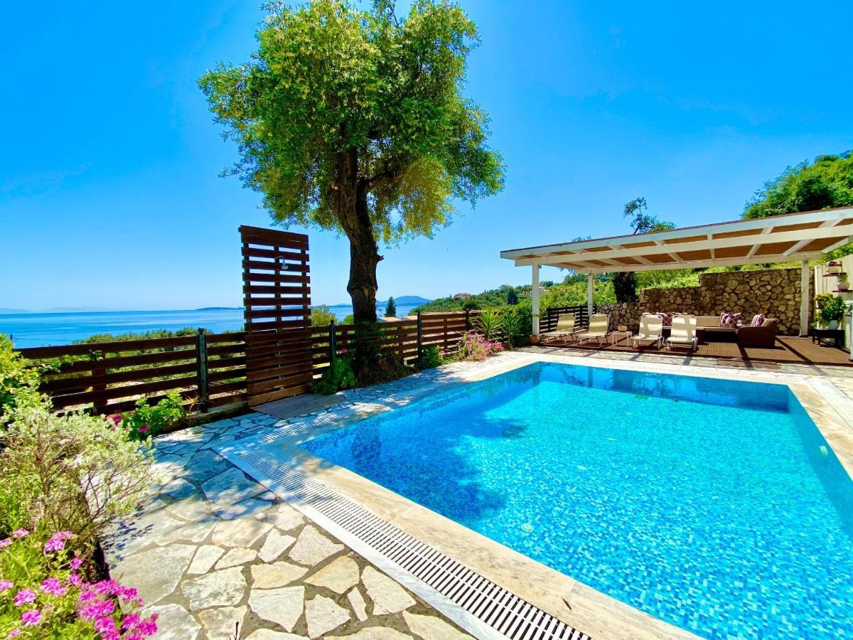 Villa Barbati Dream With Private Pool By Dadovillas Pyrgi  Exteriér fotografie